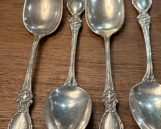 Antique RW & S (Wallace) Sterling SILVER Flatware - 1896 Lucerne Pattern