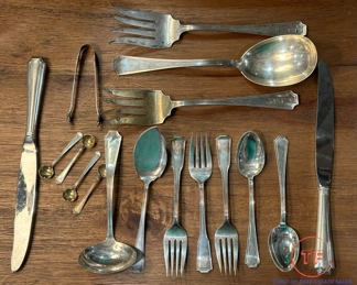 Antique GORHAM Sterling SILVER Flatware - 1910 Fairfax Pattern