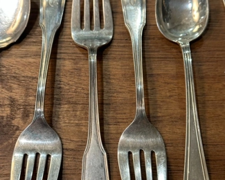 Antique GORHAM Sterling SILVER Flatware - 1910 Fairfax Pattern