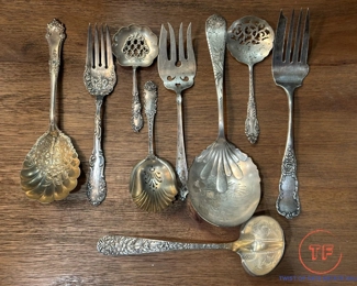 Antique Misc Sterling SILVER Serving Pieces