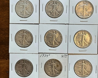 Walking Liberty SILVER Half Dollars