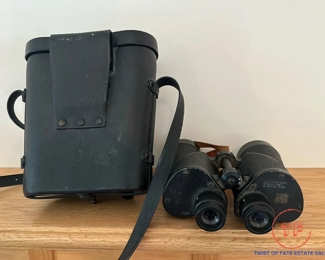 WWII (1943) U.S. Navy Binoculars with Original Case