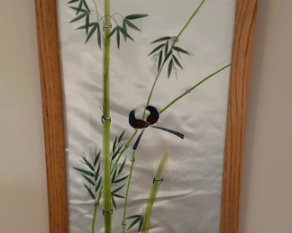 Hand Painted Silk Art Signed NGA PHAM