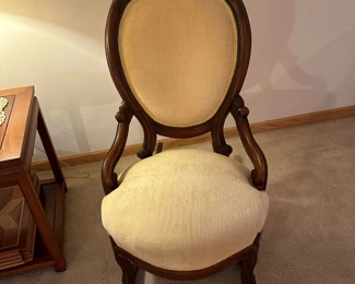 Hand Carved Victorian Parlor Rocker