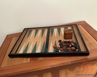 Vintage Backgammon Board Game