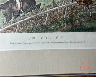 "In And Out" Engraving after CHA & HUNT and Painted by HY ALKEN