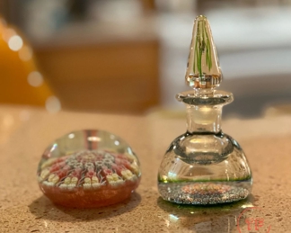 PERTHSHIRE Paperweights with Millefiori