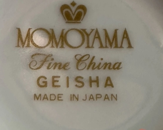 Geisha Pattern China by MOMOYAMA