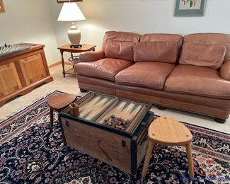 HANCOCK & MOORE Leather Sofa