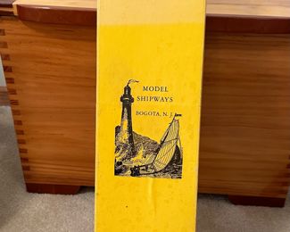 1960’s Model Shipways Bogota NJ Schooner Yacht “America” - Unbuilt