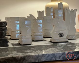 Hand Carved Marble Chess Set