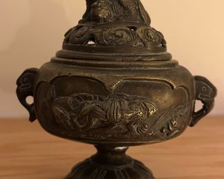 Antique Chinese Bronze Incense Burner
