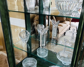 $20-$45
CRYSTAL VASES / BOWLS AND MIKASA CAKE-STAND