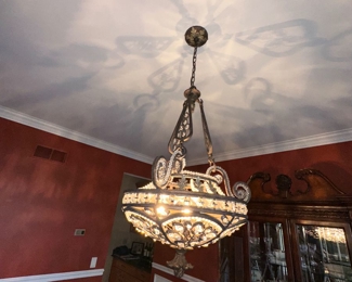 $150
DINING ROOM CHANDELIER 
