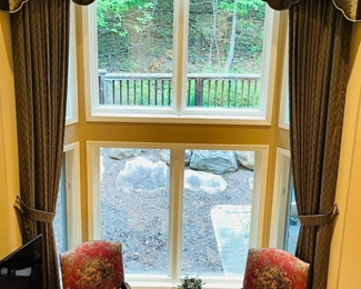 $300 PER WINDOW
WINDOW TREATMENTS- CURTAINS 