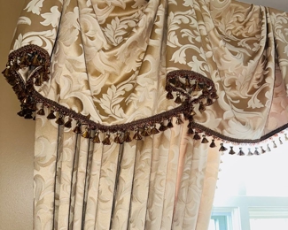 $150 PER WINDOW
WINDOW TREATMENTS- CURTAINS 