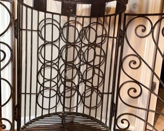 $250
TALL ROUND METAL BAR / WINE RACK
25”DIA x 78”H