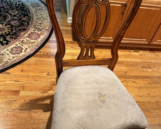 DAMAGE ON CHAIRS-NEEDS REUPHOLSTERING