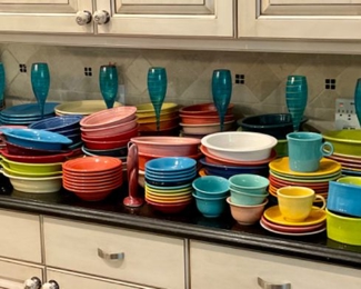 Huge Collection of Fiesta Ware