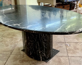 Marble Table w Marble Base