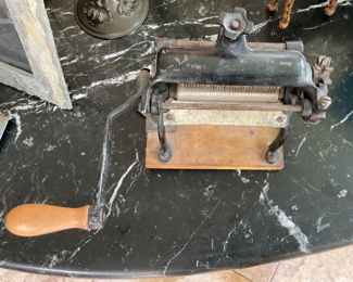 Antique Cast Iron Pasta Maker