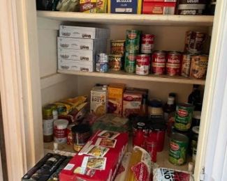 Pantry.   All current dates. 