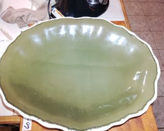 Vintage Vietri Oval Serving Platter