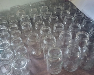 Lots of Mason Jars 