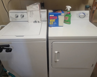 Nice Washer and Dryer 
