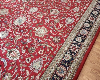 4 Oriental Rugs. This one about 12x10