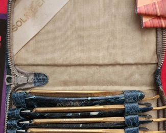 Old Solingen German Razor Week Set