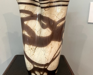 Fluted Decorative vase 