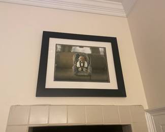 ART BEAGLE IN CARSEAT