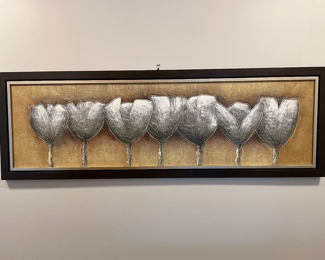 Large tulip, 6'W x 2'H,  $64