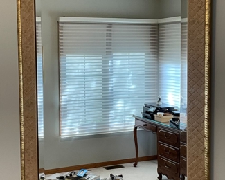 Gold mirror, 32"H x 24"W,  $38