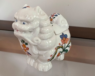 Vintage folk art painted candle box,  $12