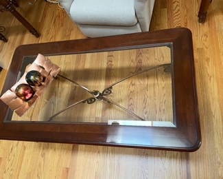 Additional view of cocktail table ~