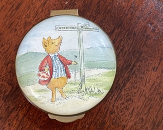 Crummels pig trinket box(small) , made in England, $18
