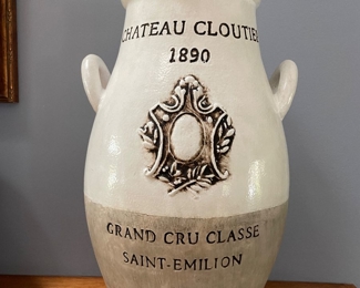 Large Chateau Cloutier 1890 vase, 16.5"H,  $30