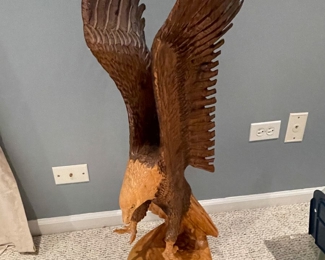 Sculpted by Don & Gis Rutledge,  34.5"H x 11"W,  $399