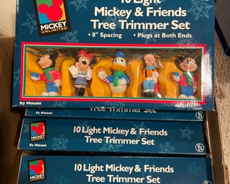 10 Light Mickey & Friends Light set, 5 available,  $20 each