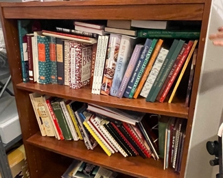 Wooden Bookshelf, 36"W x 12"D x 48"H,  $125