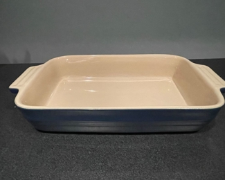 Le Creuset gray baking rectangle dish,  $28