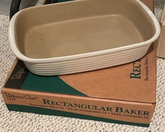 Pampered Chef Rectangular Baker,  $32