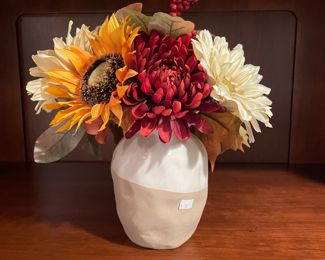 Fall floral,  Approx 11"H, $10