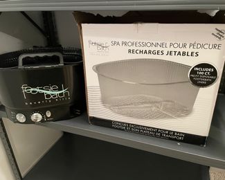 Footsie Bath and footbath liners, (retails $269),  $100