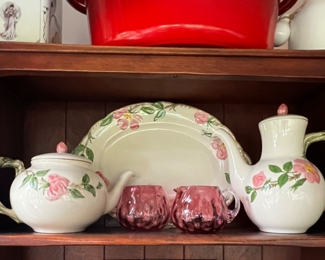 VINTAGE FRANCISCAN DESERT ROSE