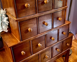 VINTAGE APOTHECARY CHEST