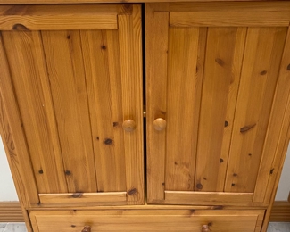 Wood cabinet