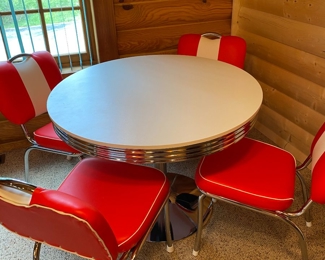 Retro kitchen table and chairs